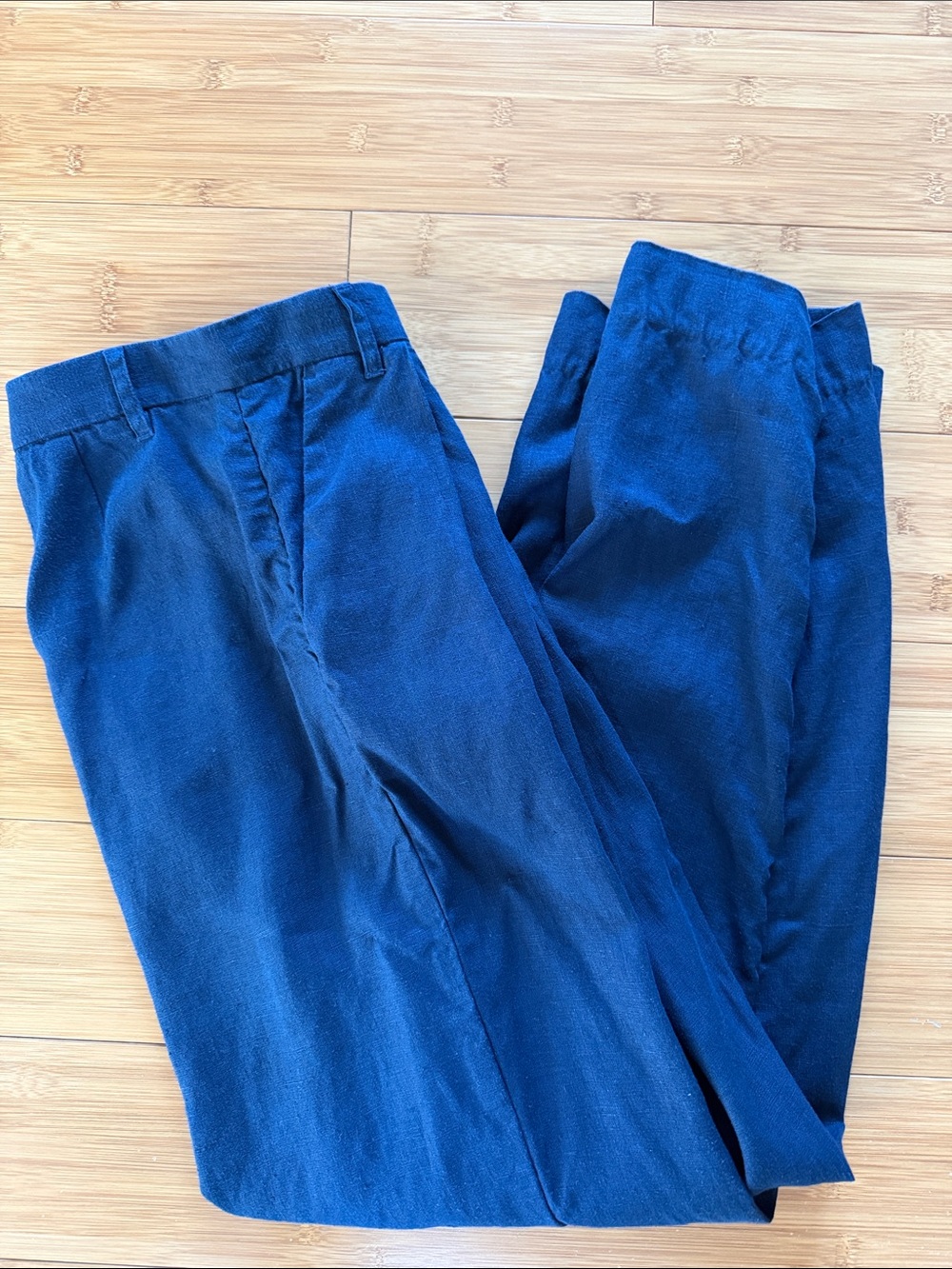 Mara Hoffman Marella Deep Blue Wide-Leg Pants